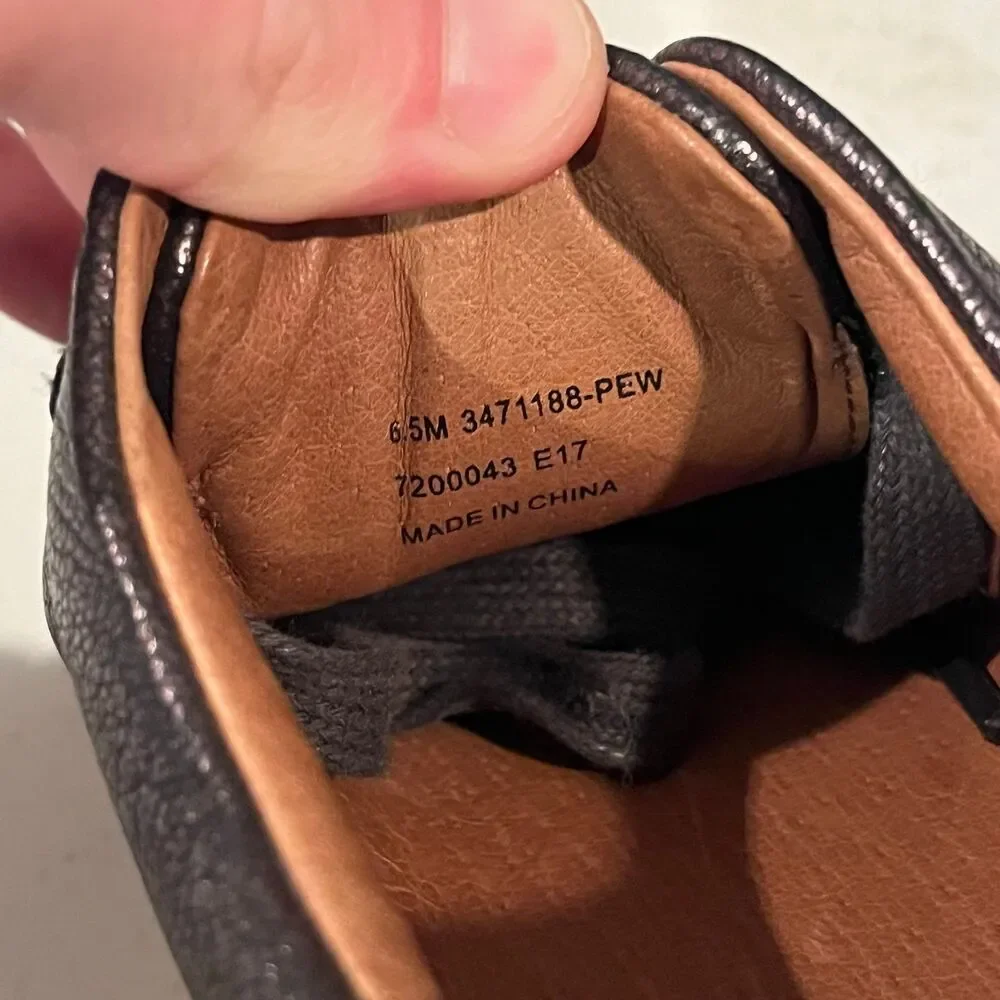 Frye Ivy Low Lace Up Sneakers Shoes Brown‎ Leather Womens Size 6.5 M